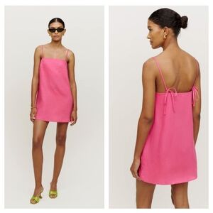 Reformation Pink Mini Dress